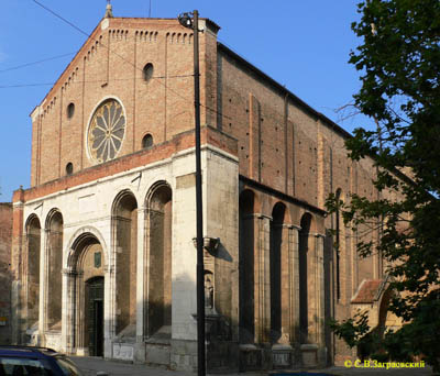 Церковь Дельи Еремитани в Падуе (XIV век).